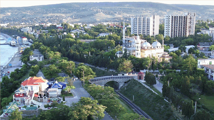 Вид на дачу Стамболи, Феодосия